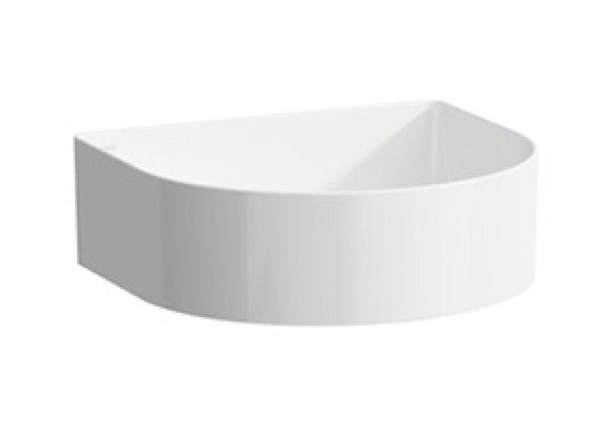 Изображение товара Rаковая раковина Laufen Sonar 41x36.5x14 см, белая, без отверстия под смеситель