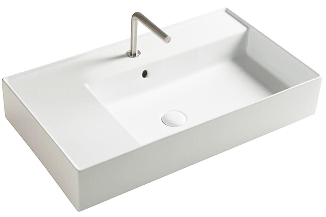 Изображение товара Керамическая раковина Tecla by Cezares Twenty TW07011 81 х 46 см