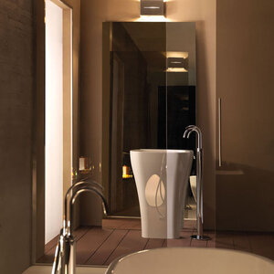 Изображение товара Раковина Kerasan Aquatech 374201 белая 60 см отдельно стоящая