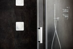 Изображение товара Душевой уголок Ravak Matrix MSDPS 100х100, левый/правый, профиль сатин, витраж транспарент, 0WLAAU00Z1/0WPAAU00Z1