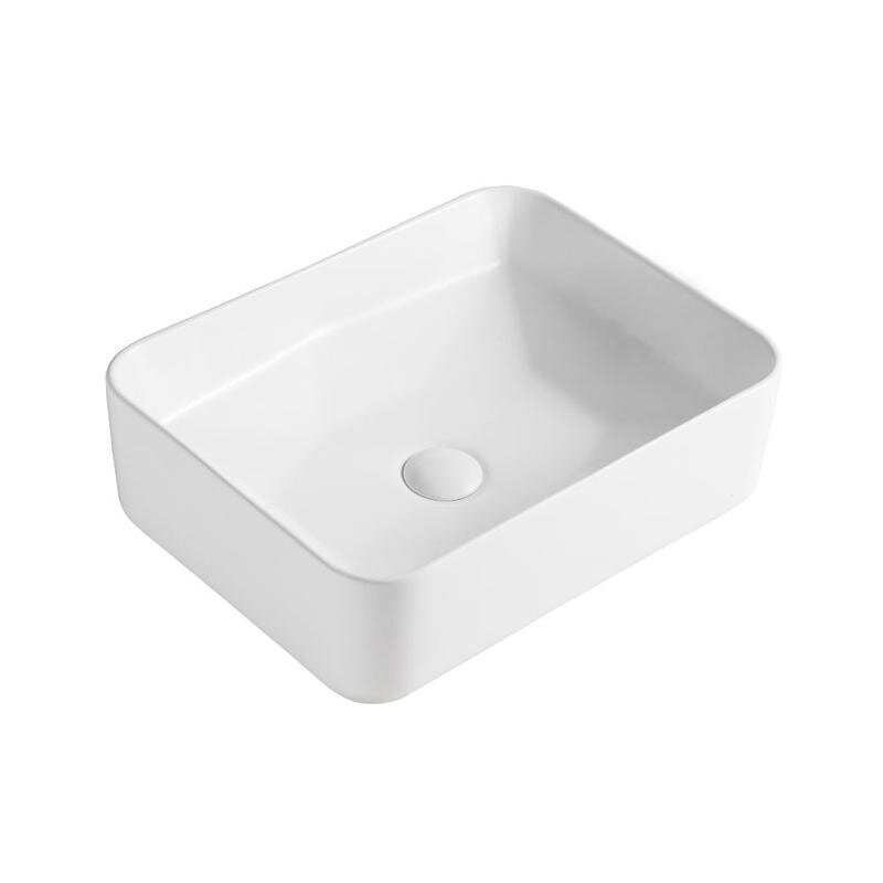 Изображение товара Раковина накладная Orange, без перелива, белый, B02-460W