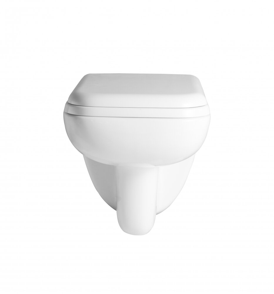 Изображение товара Подвесной безободковый унитаз Orange C03-100W с крышкой микролифт, Германия