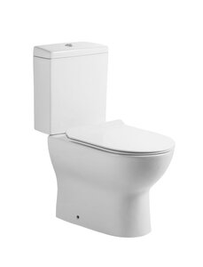 Изображение товара Напольный унитаз Orange, крышка с микролифтом, белый, C04-000w