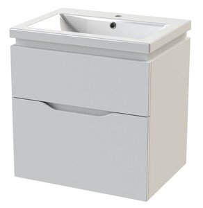 Изображение товара Тумба с раковиной Orange Monaco TMO 60-01W K 60 см белая подвесная