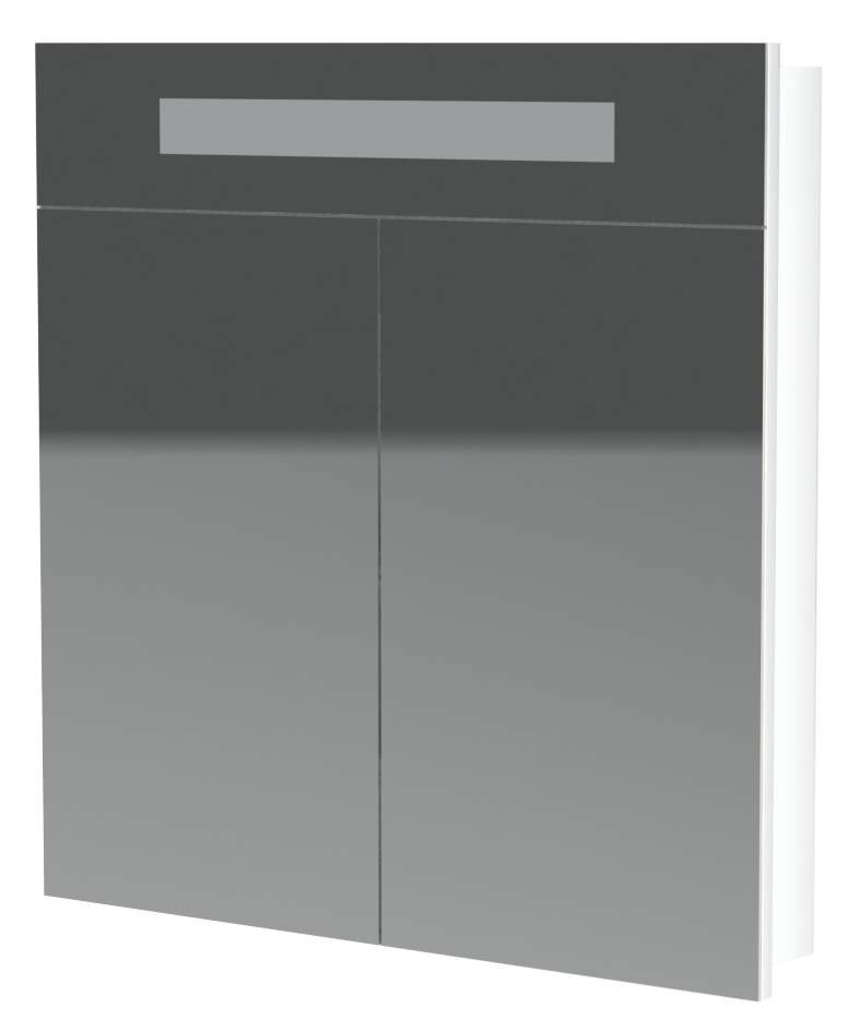 Изображение товара Зеркальный шкаф Orange Senator ZSS 80 W, 80 см, белый, с подсветкой