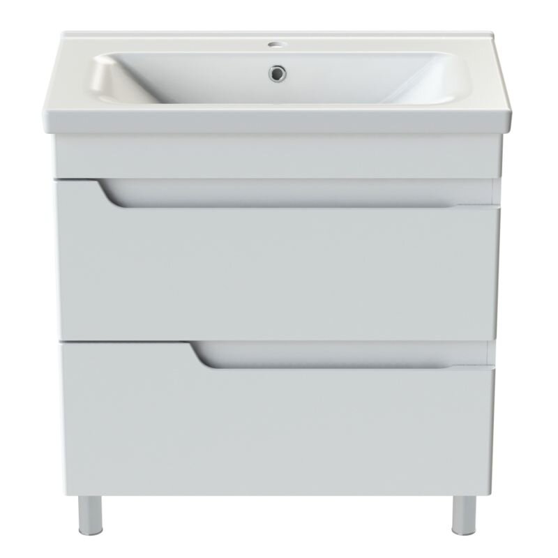 Изображение товара Тумба с раковиной Orange Topline напольная белая Италия брак