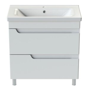 Изображение товара Тумба с раковиной Orange Topline, напольная, белый, TMR80+RA
