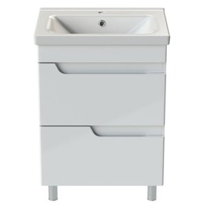 Изображение товара Тумба с раковиной Orange TOPLINE-Milano, напольная, белый, TM60-02