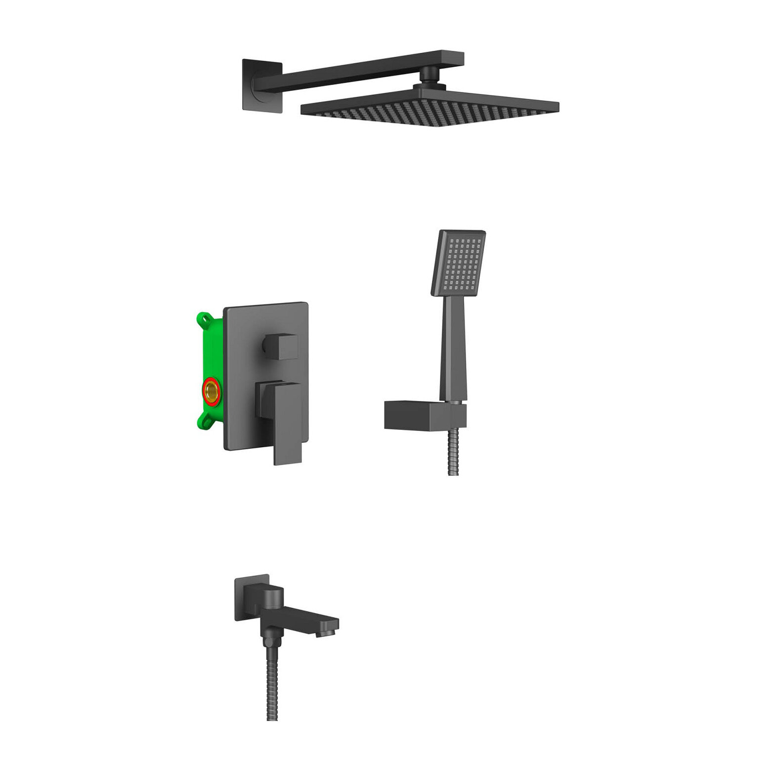 Изображение товара Душевая система Timo Selene SX-3069/03SM с скрытым монтажом и 3 режимами