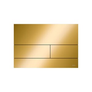 Изображение товара Клавиша смыва TECESquare 9240839, механическая, PVD позолоченный гляневый