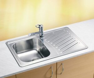 Изображение товара Мойка кухонная Alveus Elegant 30 1134254, 810 x 510 мм