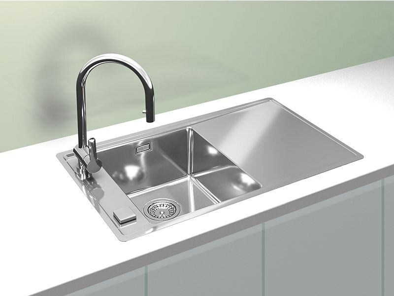 Изображение товара Мойка кухонная Alveus Stricto 10 KMB 90 FI, 790 x 472 мм