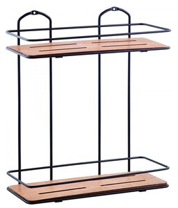 Изображение товара Полка прямая Tekno-tel BK076B дерево черный высокое качество стильная и надежная