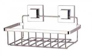 Изображение товара Полка прямая Tekno-tel EasyFIX EF241 самоклеящаяся хром для ванной и кухни