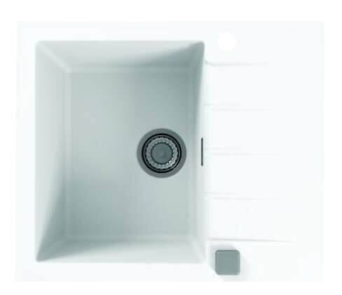 Изображение товара Мойка кухонная Alveus Granital Cadit 10 1132017 470х500 мм, белый Изображение товара Мойка кухонная Alveus Granital Cadit 10 1132017 470х500 мм, белый