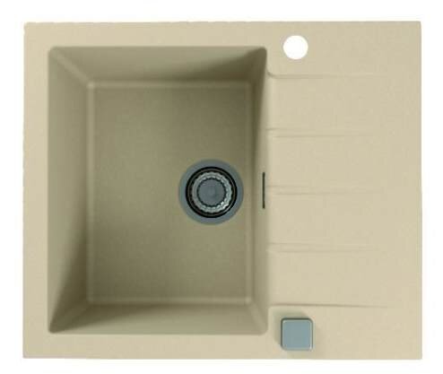 Изображение товара Кухонная мойка из гранитного композита Alveus Granital Cadit 10 590х500 мм бежевый Изображение товара Кухонная мойка из гранитного композита Alveus Granital Cadit 10 590х500 мм бежевый