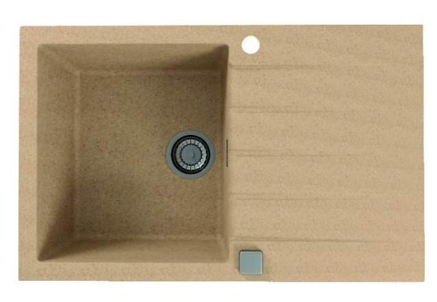Изображение товара Мойка кухонная Alveus Granital Cadit 20, гранитный композит 790х500 мм бежевый