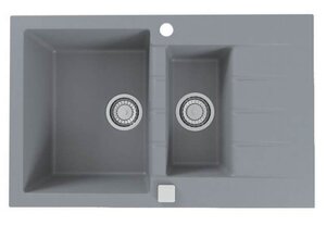 Изображение товара Мойка кухонная Alveus Granital Cadit 70 1131360 790х500 мм, бетон