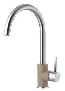 Изображение товара Смеситель кухонный Alveus Granital Elza G02M галька 230 мм однорычажный