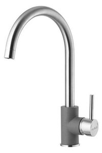 Изображение товара Смеситель кухонный из гранитного композита и латуни Alveus Elza G04M