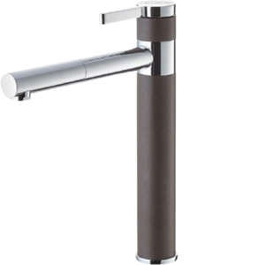 Изображение товара Смеситель для кухни Alveus Zina 1129056 CHR G03M, цвет хром/шоколад