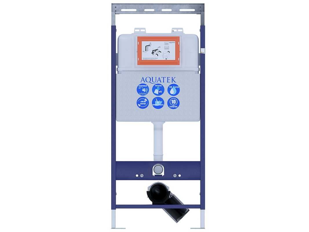 Изображение товара Монтажная рама Aquatek Easy Fix 51 INS-0000009 для подвесного унитаза