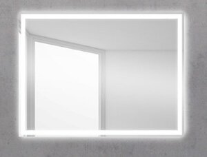 Изображение товара Зеркало с подсветкой BelBagno SPC-GRT-700-800-LED-TCH, 70 х 80 см, с LED-подсветкой и сенсорным выключателем