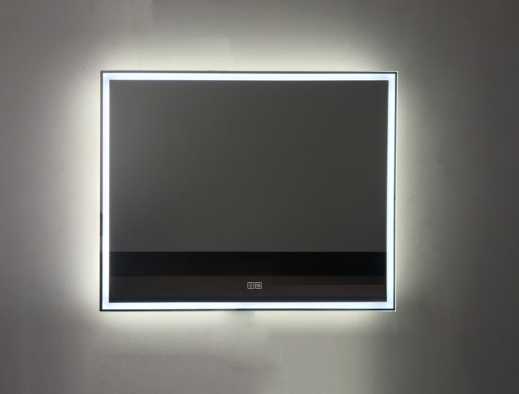 Изображение товара Зеркало BelBagno SPC-GRT-1200-800-LED-TCH-WARM, 120 x 80 см, с LED-подсветкой, сенсорным выключателем и подогревом