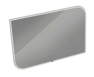 Изображение товара Зеркало Eqloo Lumia 90 см, подвесное, с подсветкой, белый