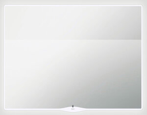 Изображение товара Зеркало Eqloo Aura 80 см, подвесное, с подсветкой, белый