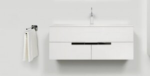 Изображение товара Тумба с раковиной 120 см Eqloo Altima подвесная белая