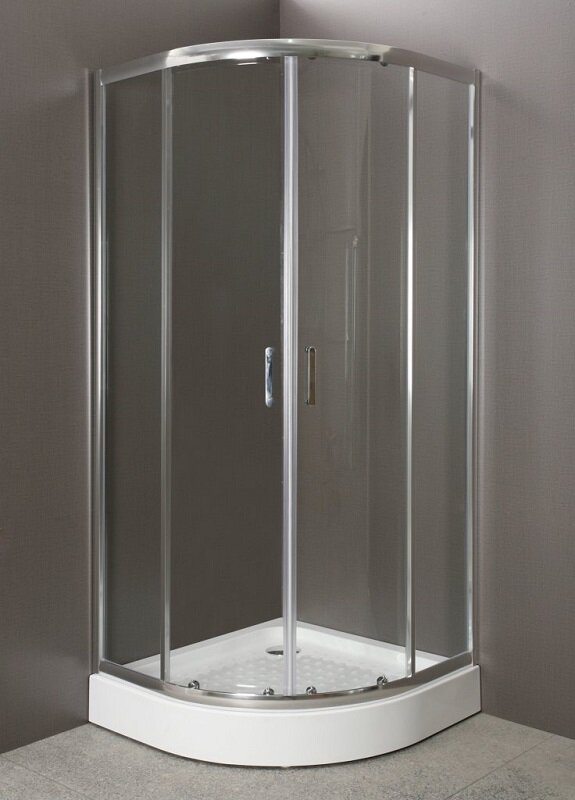 Изображение товара Душевой уголок BelBagno Uno-195 100х100x195 см прозрачное стекло хром