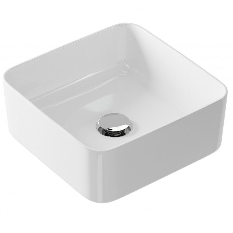 Изображение товара Раковина Cersanit Crea Square 35 на столешницу без отверстий