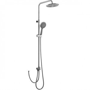 Изображение товара Душевая стойка Bien Sera BD44029101, 3 режима, с верхним душем, хром