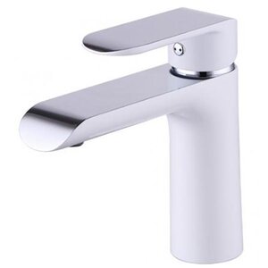 Изображение товара Смеситель для раковины Bien Due BL11006401 хром матовый и белый матовый