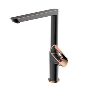 Изображение товара Смеситель для кухни Bien Hermes BE11009407 черный ORB, однорычажный, поворотный