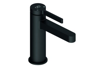Изображение товара Смеситель GPD Gildo MLB165-S, для раковины, без донного клапана, черный