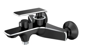 Изображение товара Смеситель для ванны и душа Haiba HB60548-7, черный