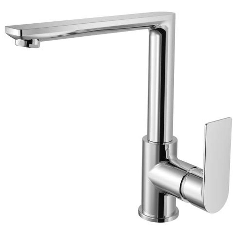 Изображение товара Смеситель Haiba HB70505 хром с однорычажным управлением и Г-образным изливом