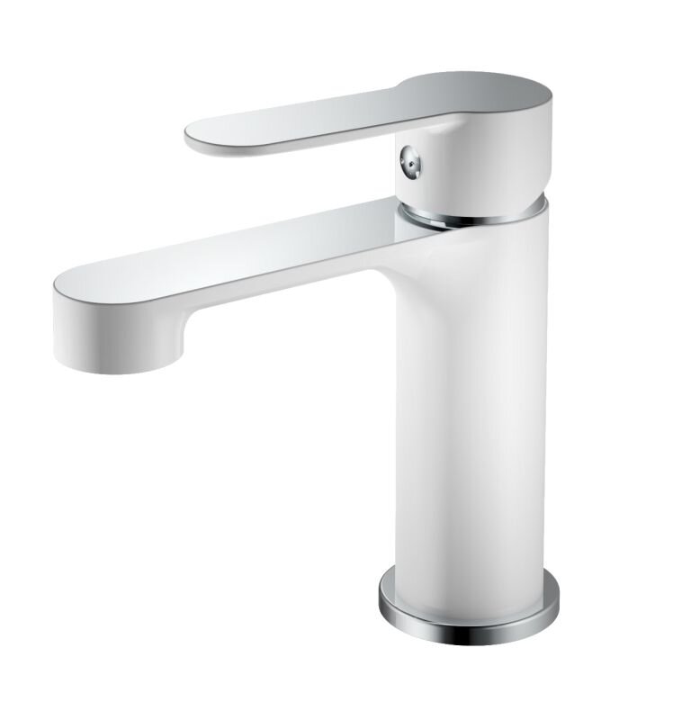 Изображение товара Смеситель для раковины Haiba HB10557-8, белый/хром