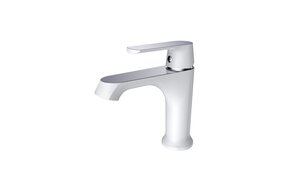 Изображение товара Смеситель для раковины Haiba HB10804, белый/хром