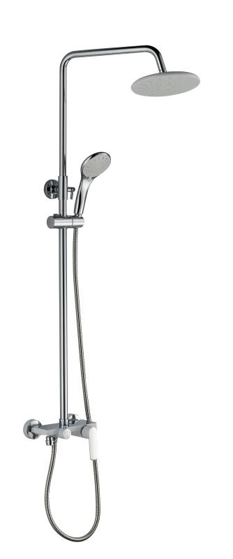 Изображение товара Душевая система Haiba HB24804 с верхним душем и ручной лейкой белый хром Изображение товара Душевая система Haiba HB24804 с верхним душем и ручной лейкой белый хром