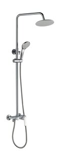 Изображение товара Душевая система Haiba HB24804 с верхним душем и ручной лейкой белый хром
