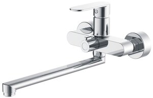 Изображение товара Смеситель для ванны и душа Haiba HB22590 с длинным изливом, хром