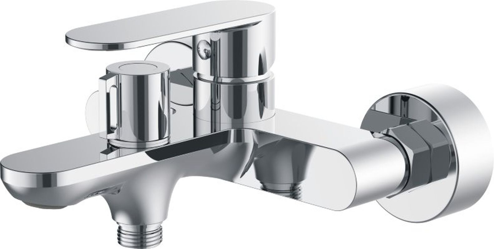 Изображение товара Смеситель для ванны и душа Haiba HB60590 хром