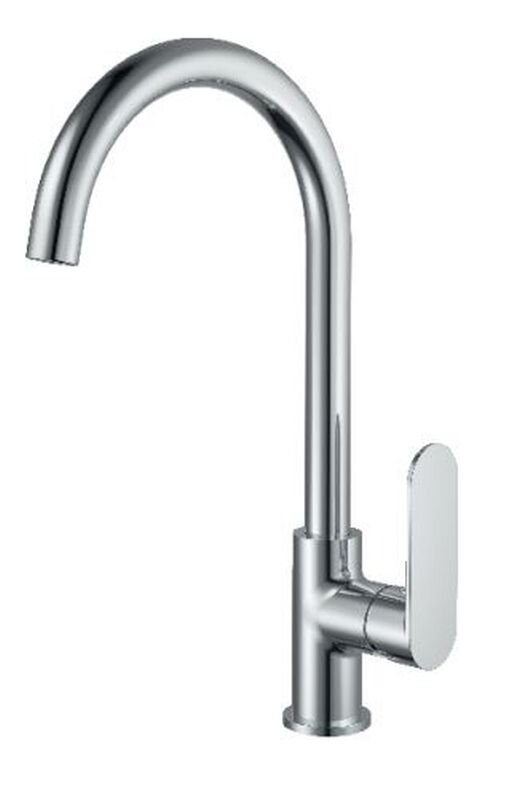 Изображение товара Смеситель для кухни Haiba HB70590 хром однорычажный с U-изливом