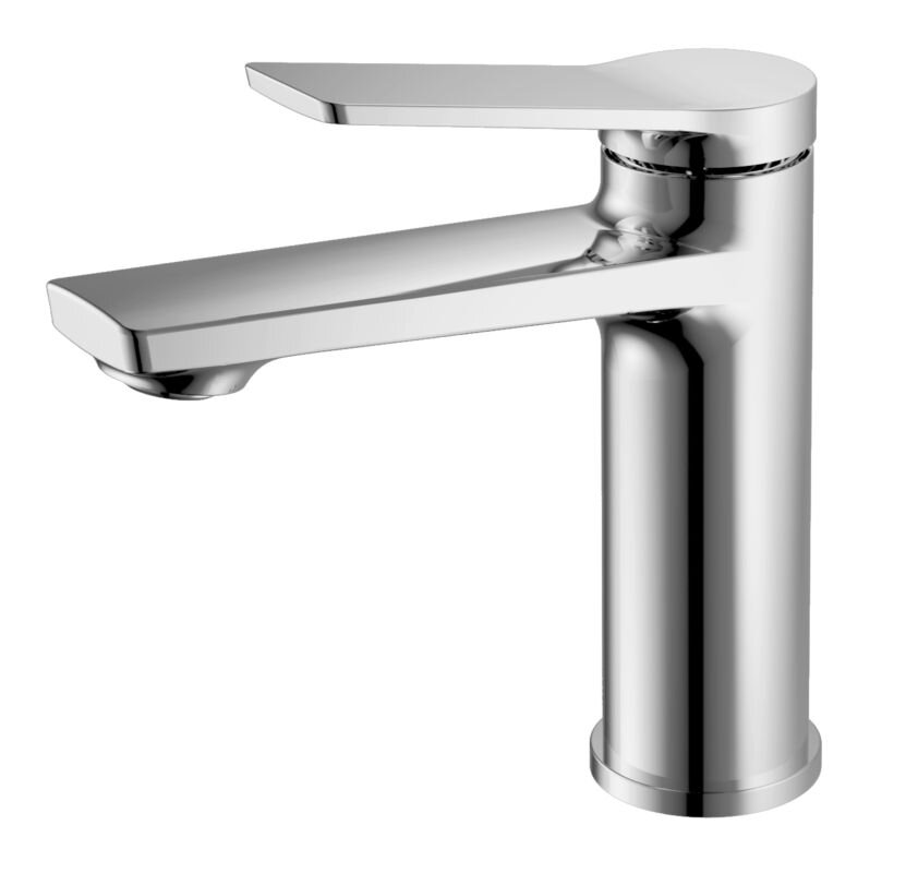 Изображение товара Смеситель для раковины Haiba HB10572 хром однорычажный с керамическим картридж