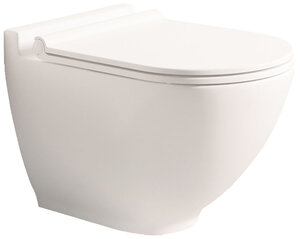 Изображение товара Подвесной безободковый унитаз Bien Harmony HRKA052N1VP0W3000, скрытые крепления, крышка микролифт, белый