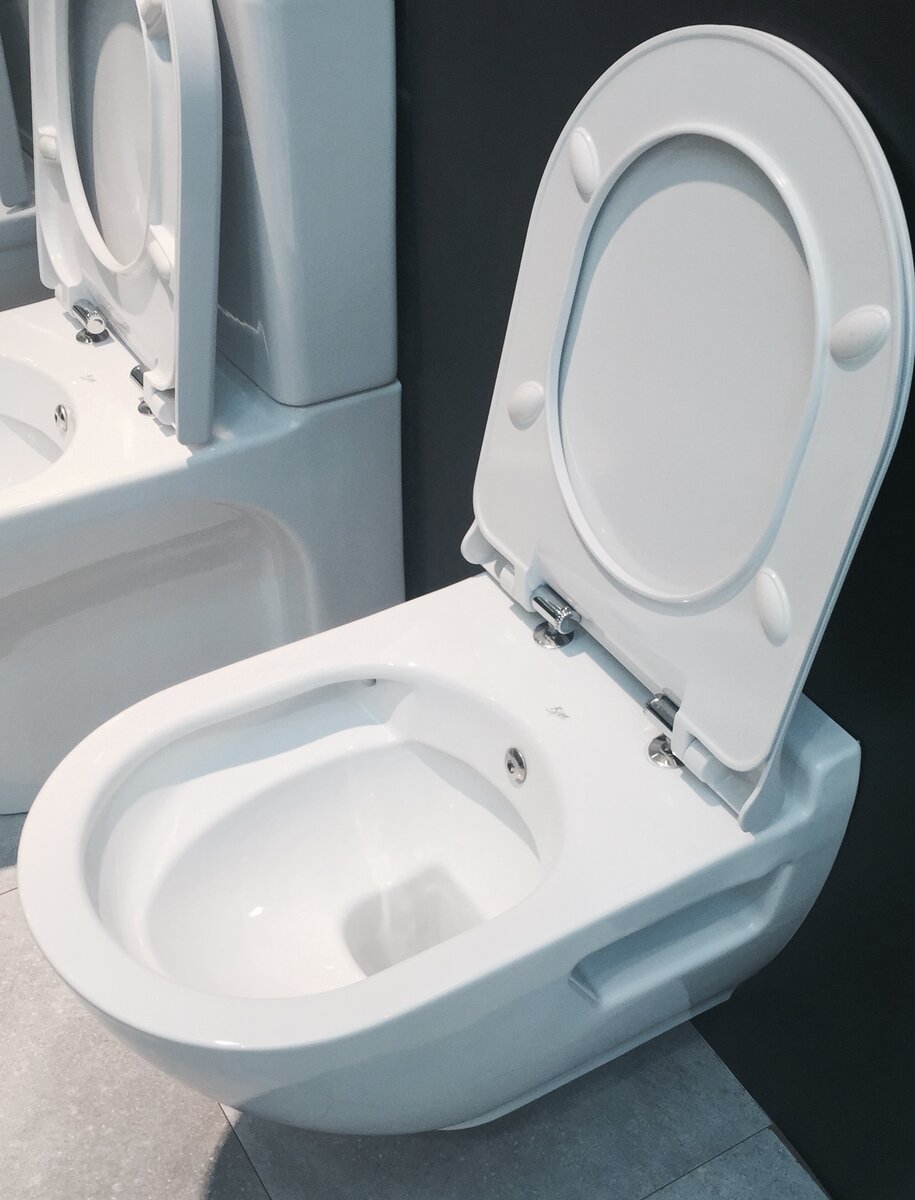 Изображение товара Подвесной безободковый унитаз Bien Harmony HRKA052N2VP1W3000,с функцией биде, крышка микролифт, белый