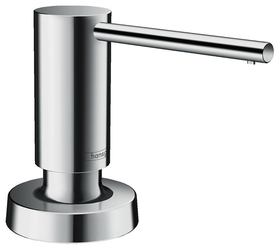 Изображение товара Дозатор встраиваемый для жидкого мыла Hansgrohe A51, 40448000, хром Изображение товара Дозатор встраиваемый для жидкого мыла Hansgrohe A51, 40448000, хром